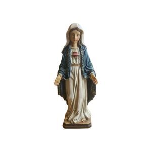 Paben Mother Mary Statue Porcelain Virgin Mary Madonna Figure 8.5 " Religious